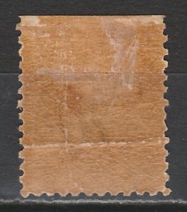 TASMANIA 1870 QV 1D WMK 10 PERF 12 