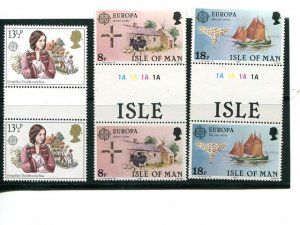 Isle of Man gutter pair Mint   VF NH - Lakeshore Philatelics