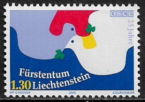 Liechtenstein #1189 MNH Stamp - European Security and Cooperation