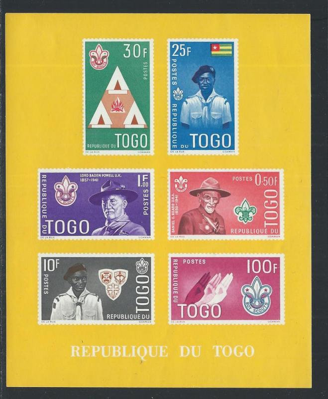 TOGO SC# 406a VF MNH 1961