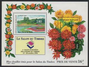 France 1994 Flower Salon du Timbre VF MNH (2444)