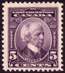 Canada 1927 5c Violet SG269 MH