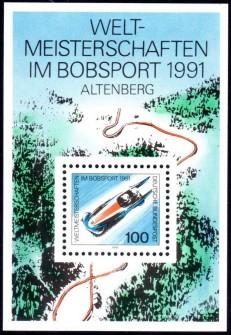 Germany #1626 F-VF Mint NH ** World Bobsled Champions