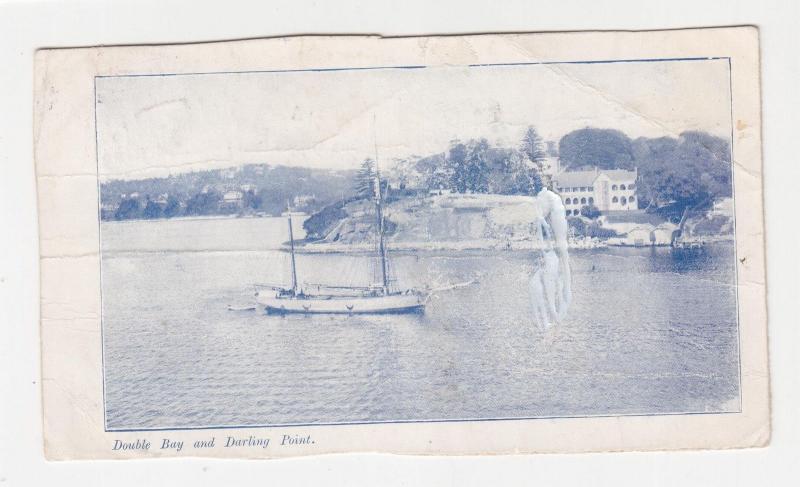 NEW SOUTH WALES, 1906 ppc Double Bay & Darling Point, 1d, 312, MINMI to Victoria