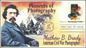 AO-1758h, 1978, Photography, Mathew B. Brady, Add-on Cachet, First Day of Issue,