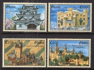 Ghana 1781-1784 Castles MNH VF