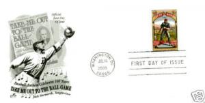 4341 Take Me Out to the Ball Game ArtCraft FDC