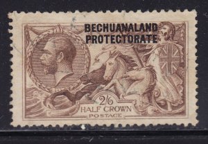 Bechuanaland Scott # 94 VF used neat cancel with nice color cv $ 200 ! see pic !