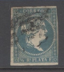 Cuba, Scott-12b used, start burst cancel