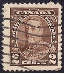 Canada #218 2cent King George 5, F-VF used