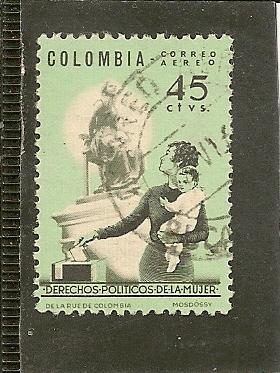 Colombia  Scott  C449  Women's Rights    Used