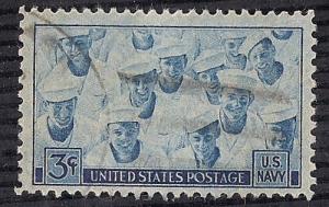 935 3 cent Navy in World War 2 used F-VF