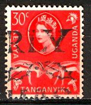 Kenya Uganda & Tanzania; 1960: Sc. # 125: O/Used Single Stamp