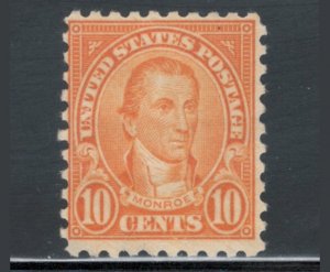 United States 1925 James Monroe 10c Scott # 591 MNH