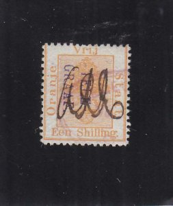 Orange Free State: Telegraph Tax Stamp, Sc #6, Used (37824)