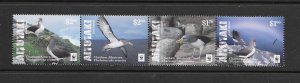 BIRDS - AITUTAKI #652  WWF  ALBATROSS  MNH