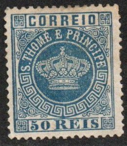 St. Thomas & Prince Islands Sc #14 Mint Hinged