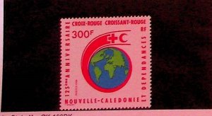 NEW CALEDONIA Sc 575 NH ISSUE OF 1988 - RED CROSS