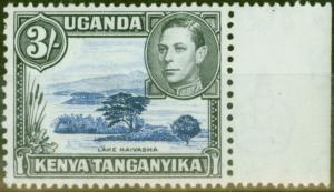 KUT 1947 3s Dp Violet-Blue & Black SG147a V.F MNH