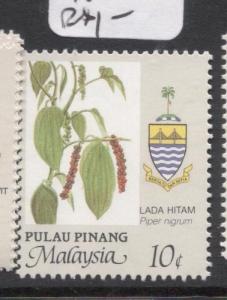 Malaysia Pulau Pinang Penang SG 103c MNH (4der)