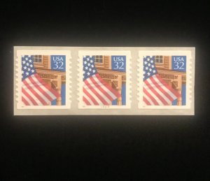 2915D PNC of 3, MNH