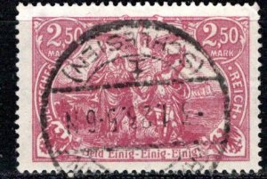 Germany Reich Scott # 114, used, exp.h/s, Mi# 115e