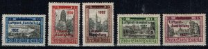 Danzig 1932,Sc.#C32--35 MNH/ C31 MH