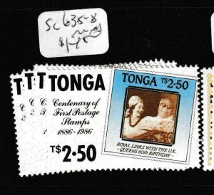 Tonga SC 635-8 MNH (5gci)