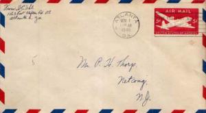 United States, Airmail, Postal Stationery, Georgia