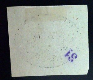 Scott #19L1 - 2c Black, green - Forgery C