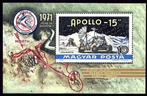 1972 Hungary 2729/B87 Apollo 15 5,00 €