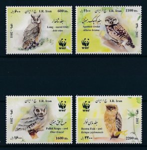 [53543] Owls 2011 Birds Oiseaux�Uccelli   MNH WWF