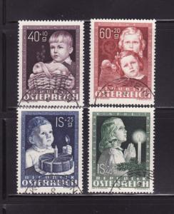 Austria B260-B263 Set U Children (A)