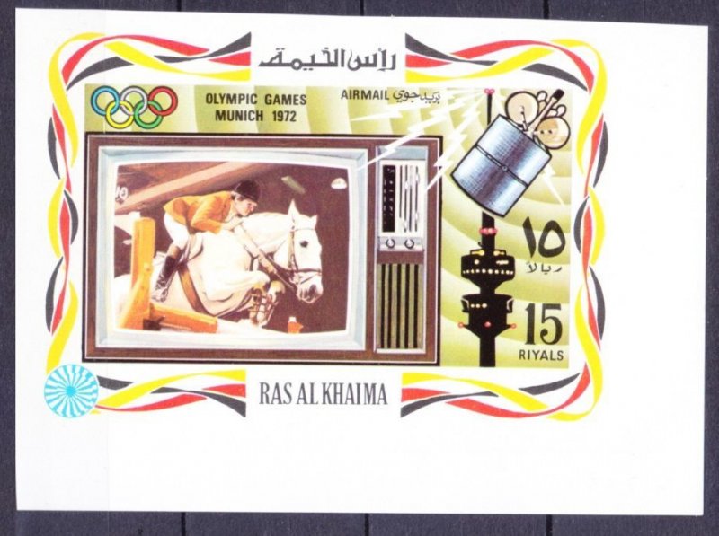 1972 Ras Al Khaimah 830b 1972 Olympic Games in Munich 19,00 €