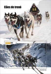 2025 12 - GUINEA BISSAU- SLEDGE DOGS I         1V    MNH **