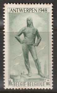 Belgium 1948 Sc B460 MH* toning spots