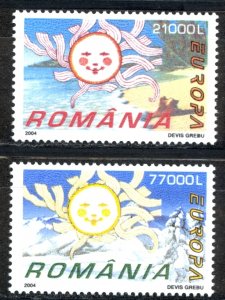 Romania Sc# 4634-4635 MNH 2004 Europa