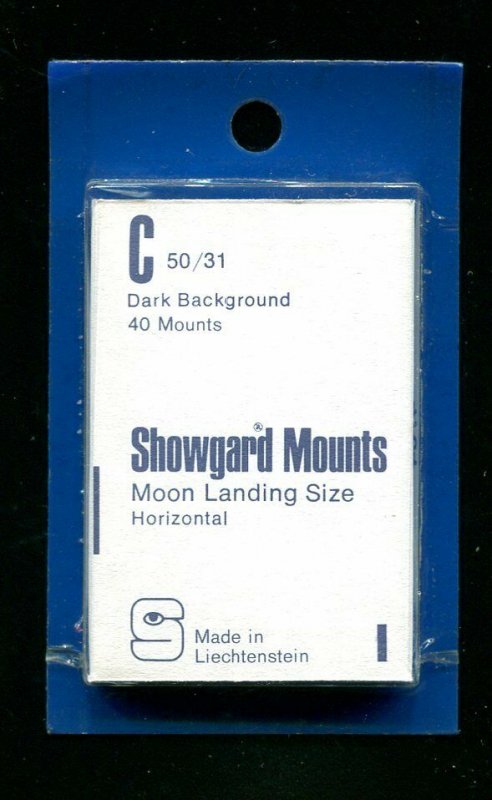 Showgard montajes de sello NEGRO C 50/31 Precortada (recuento de 40) 