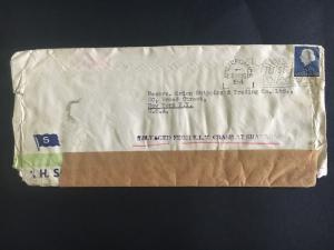 1954 Netherlands KLM Shannon Ireland Crash Cover to USA