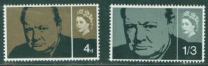 Great Britain Scott 420-421 MNH** Churchill