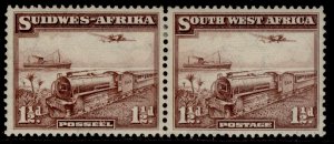 SOUTH WEST AFRICA GVI SG96, 1½d purple-brown, M MINT. Cat £29.