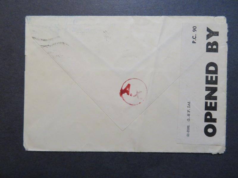 Algeria 1943 Constantine POW Censor Cover to Switzerland - Z8010