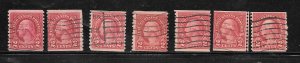 #599 Used stamps 10 Cent Collection / Lot (my2)