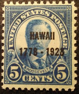StampGeek Scott #648 Hawaii Overprint,  MINT, F-VF, NH, OG