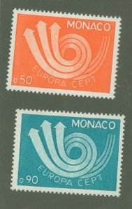 Monaco #866-867 Mint (NH) Single (Complete Set) (Europa)