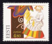 Estonia Sc# 321 MNH Europa 1997 / Goldspinners Fairy Tale