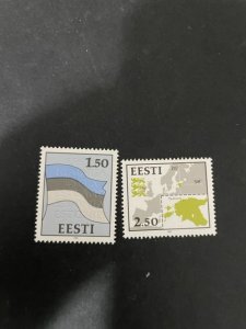 Estonia sc 209,210 MNH