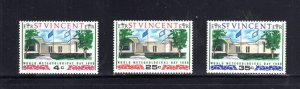 ST. VINCENT #256-258 1968 WORLD METEOROLIGICAL DAY MINT VF NH O.G aa