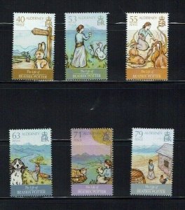 Alderney 2013, The Life of Beatrix Potter,   MNH set