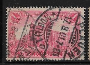 Germany Mi. #63 / Sc. #62  used L11